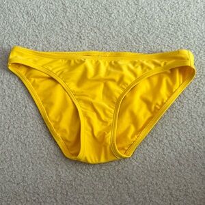 Xhilaration yellow bikini bottoms.